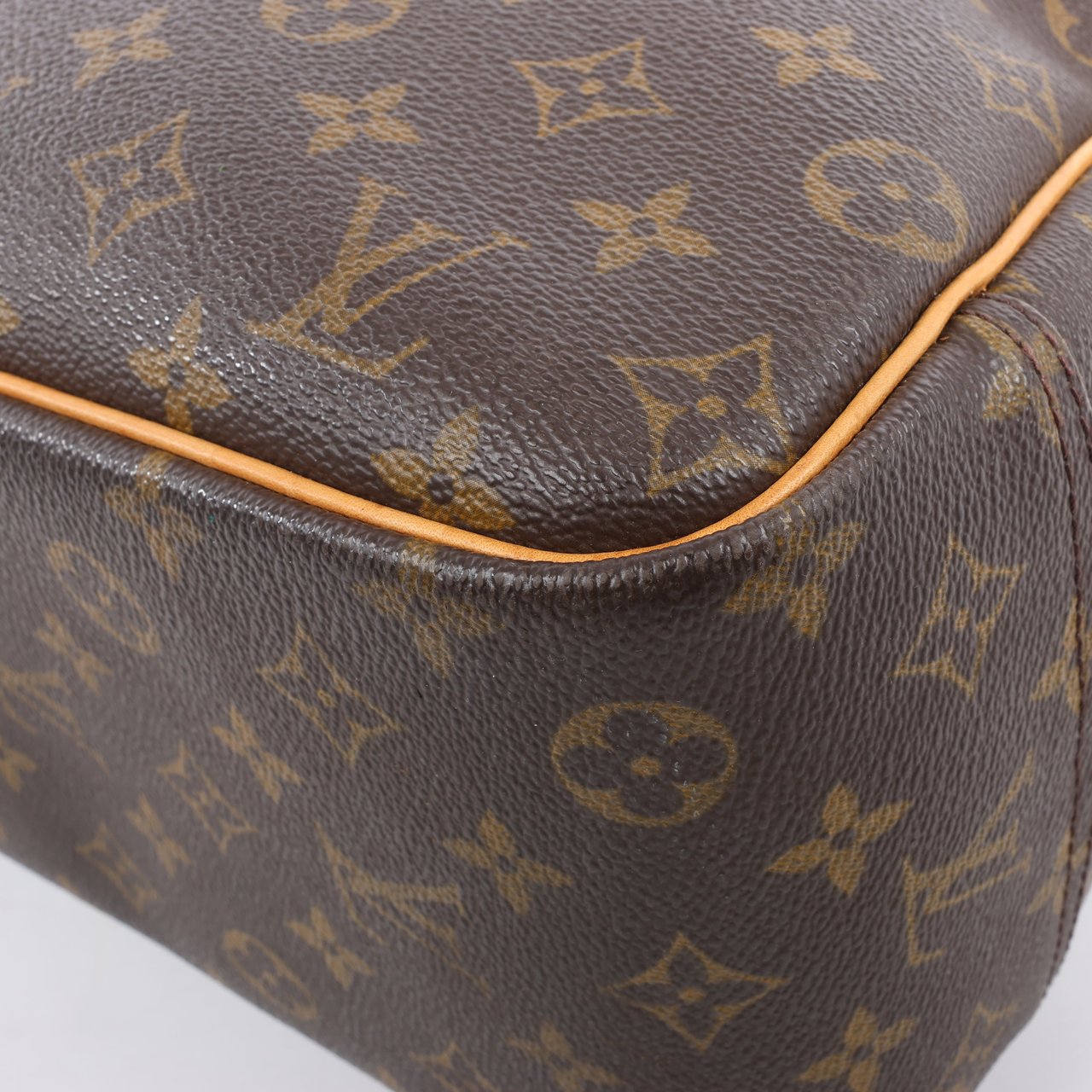 Louis Vuitton Louis Vuitton Monogram Canvas Deauville Handbag M47270 Bruin