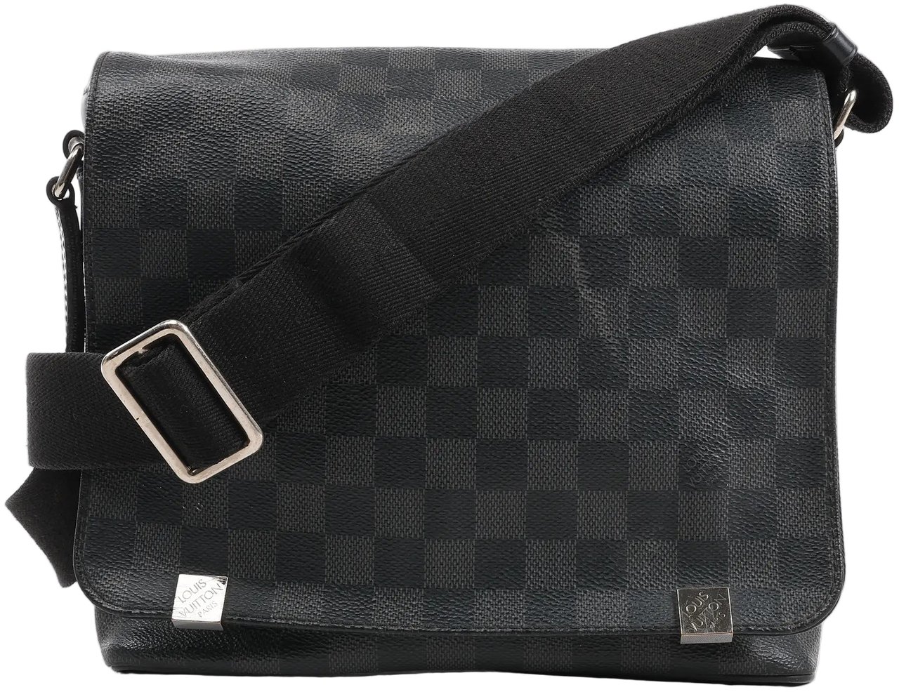 Louis Vuitton Louis Vuitton Damier Graphite District PM Messenger Crossbody Bag N41028 Divers