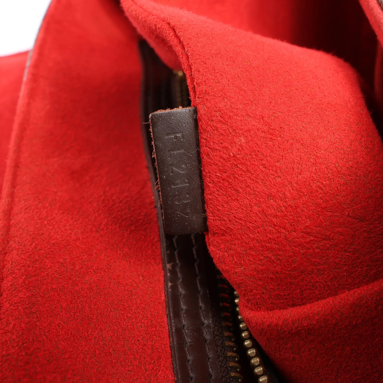 Louis Vuitton Louis Vuitton Bergamo PM Damier Ebene 2Way Handbag in Brown N41167 Bruin