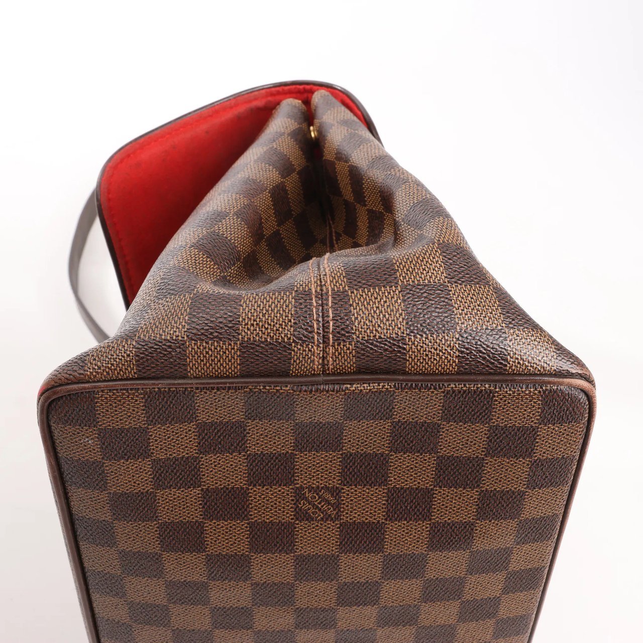 Louis Vuitton Louis Vuitton Bergamo PM Damier Ebene 2Way Handbag in Brown N41167 Bruin