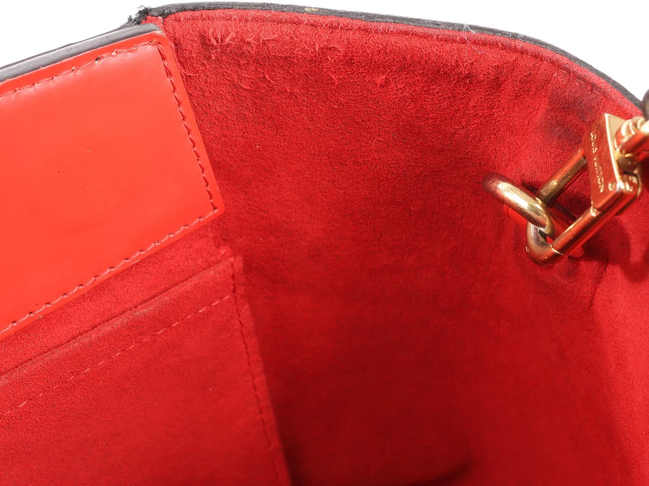 Louis Vuitton Louis Vuitton Phoenix PM Monogram 2Way Shoulder Bag in Brown x Red M41537 Bruin