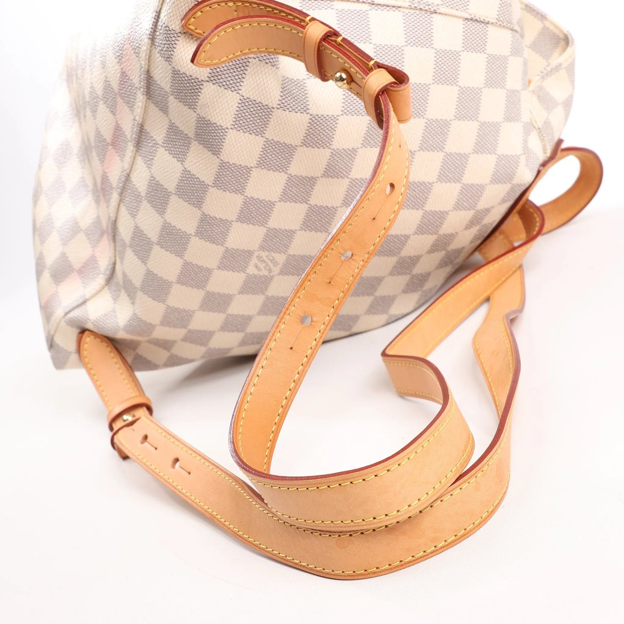 Louis Vuitton Louis Vuitton Sperone Damier Azur Backpack in Beige N41578 Beige