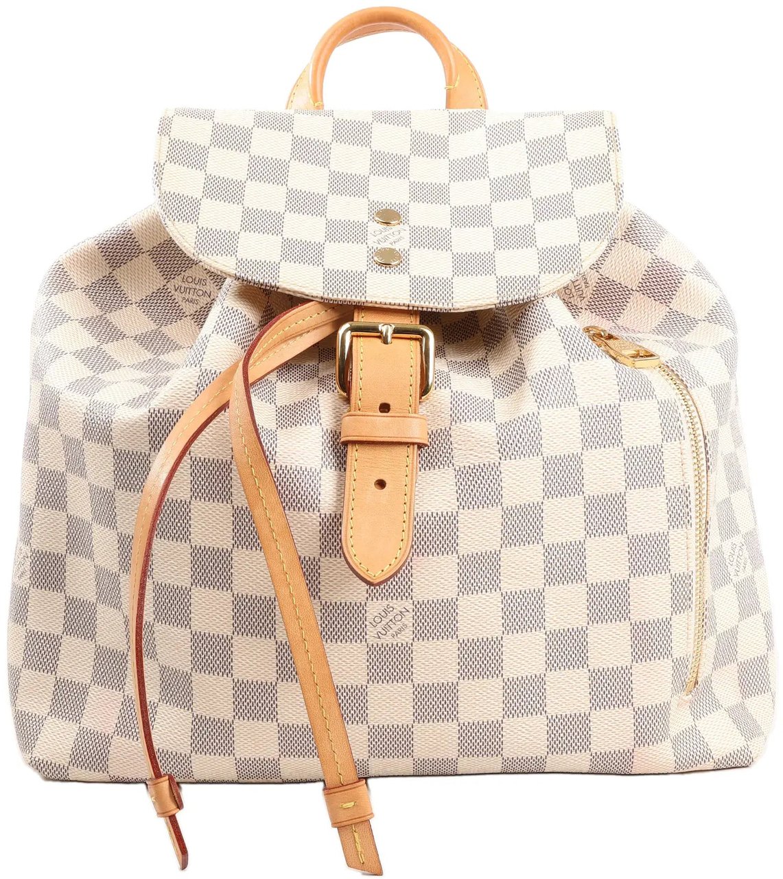 Louis Vuitton Louis Vuitton Sperone Damier Azur Backpack in Beige N41578 Beige