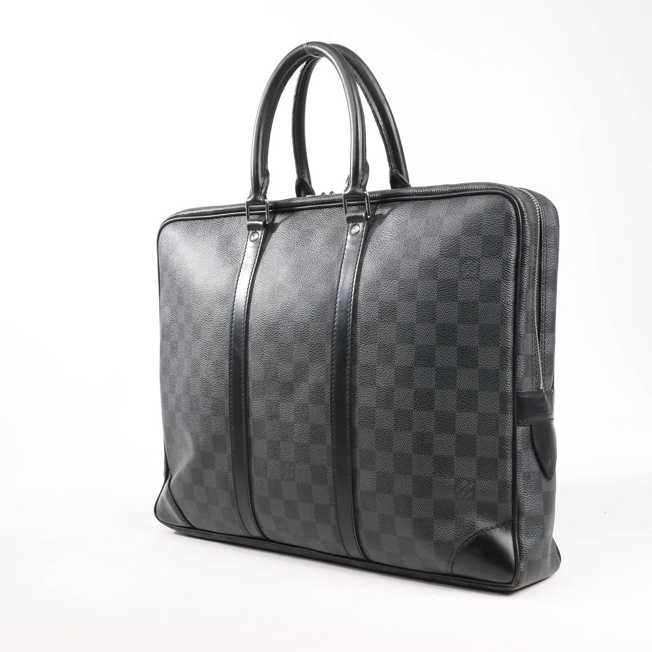 Louis Vuitton Louis Vuitton Porte Documents Voyages Damier Graphite Handbag in Dark Gray N41125 Grijs