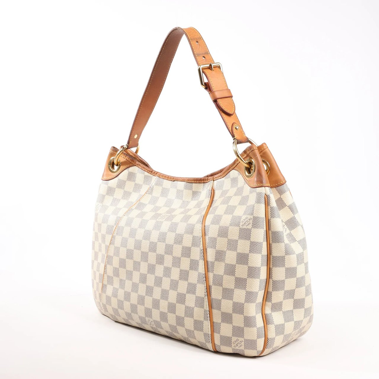 Louis Vuitton Louis Vuitton Galliera PM Damier Azur Shoulder Bag in Beige N55215 Beige
