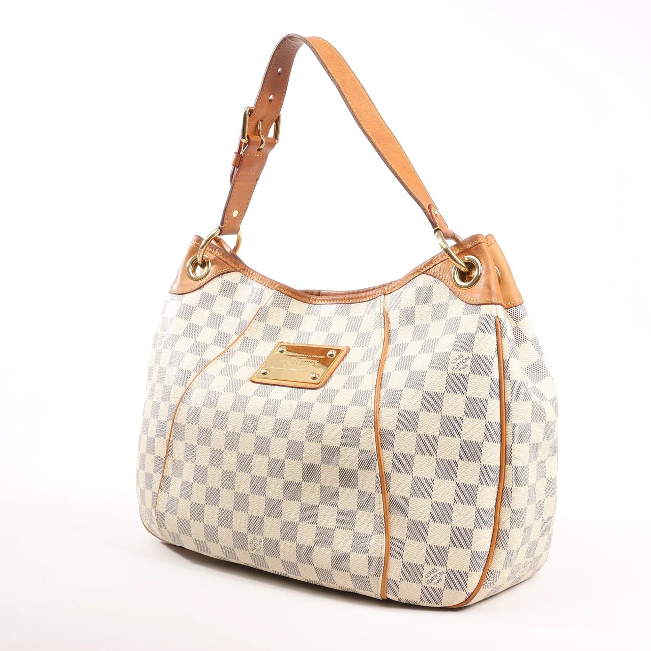 Louis Vuitton Louis Vuitton Galliera PM Damier Azur Shoulder Bag in Beige N55215 Beige