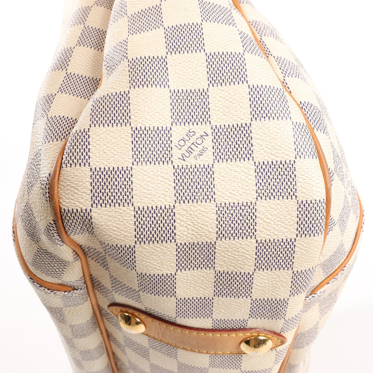 Louis Vuitton Louis Vuitton Galliera PM Damier Azur Shoulder Bag in Beige N55215 Beige