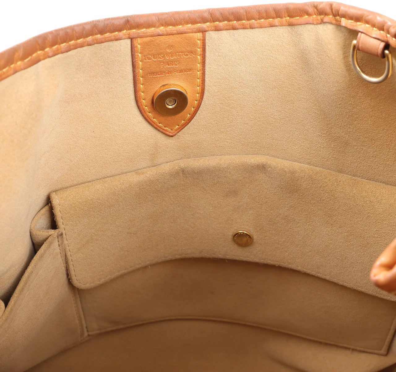 Louis Vuitton Louis Vuitton Galliera PM Damier Azur Shoulder Bag in Beige N55215 Beige