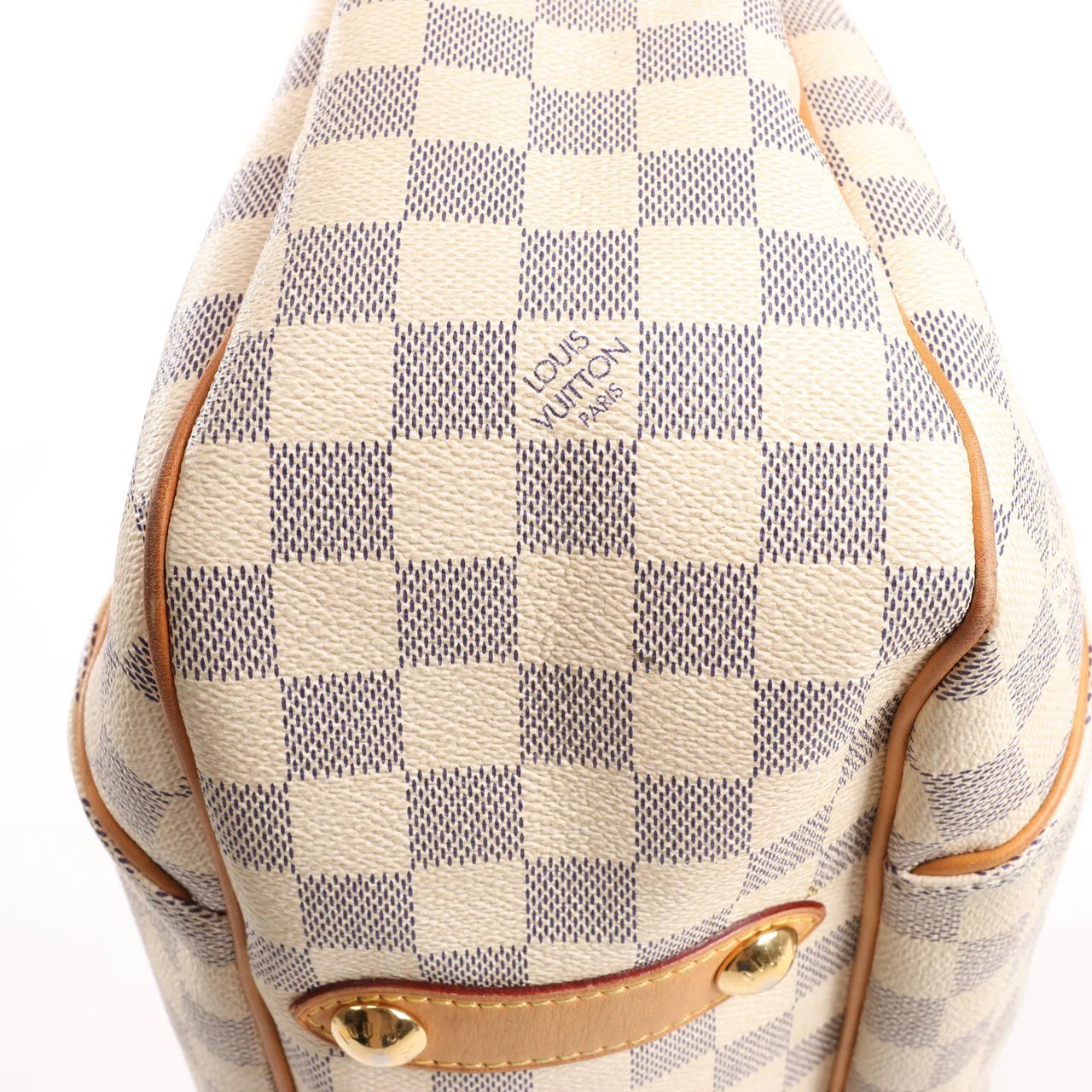 Louis Vuitton Louis Vuitton Galliera PM Damier Azur Shoulder Bag in Beige N55215 Beige