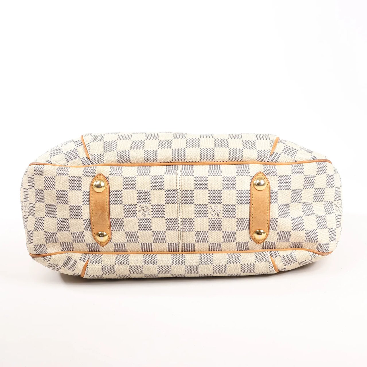Louis Vuitton Louis Vuitton Galliera PM Damier Azur Shoulder Bag in Beige N55215 Beige