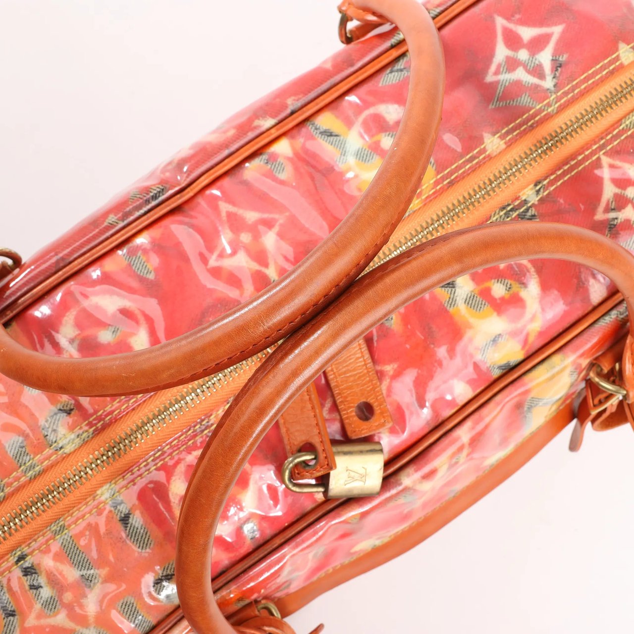 Louis Vuitton Louis Vuitton Weekender PM Monogram Pulp in Orange M95734 Oranje