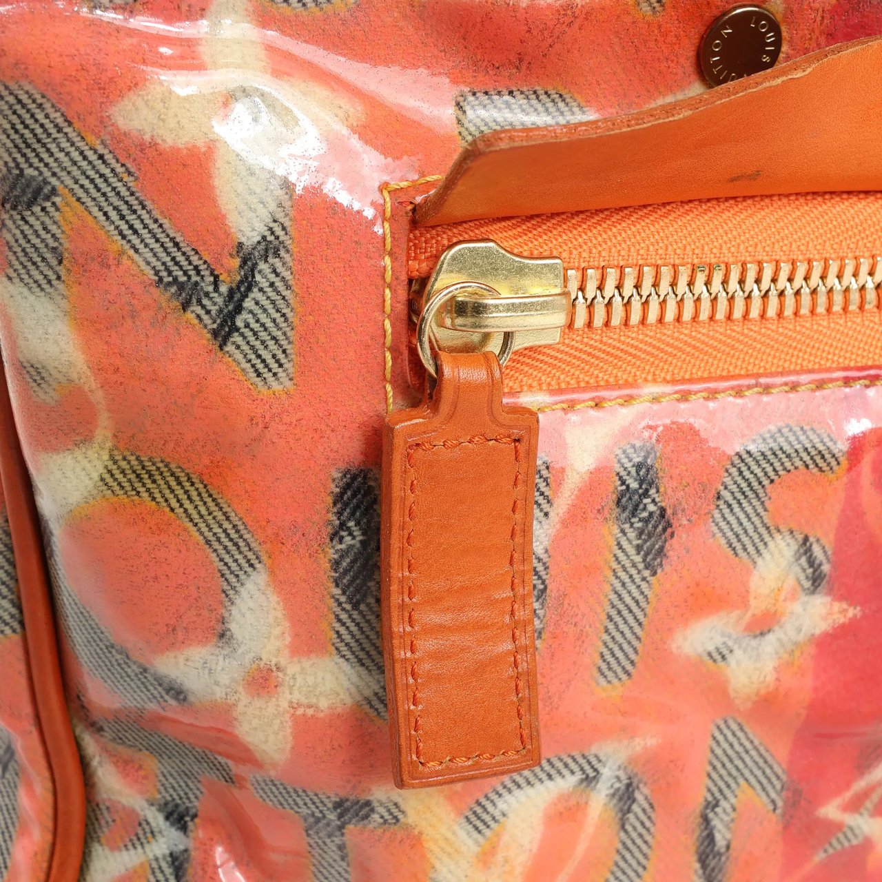 Louis Vuitton Louis Vuitton Weekender PM Monogram Pulp in Orange M95734 Oranje