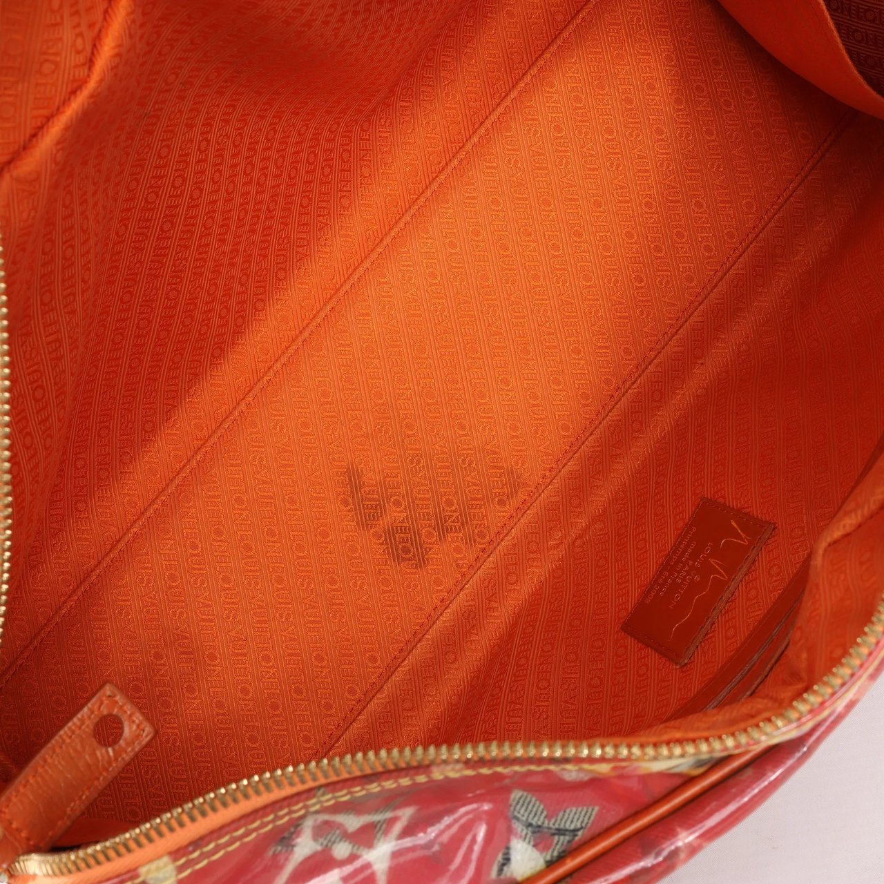 Louis Vuitton Louis Vuitton Weekender PM Monogram Pulp in Orange M95734 Oranje