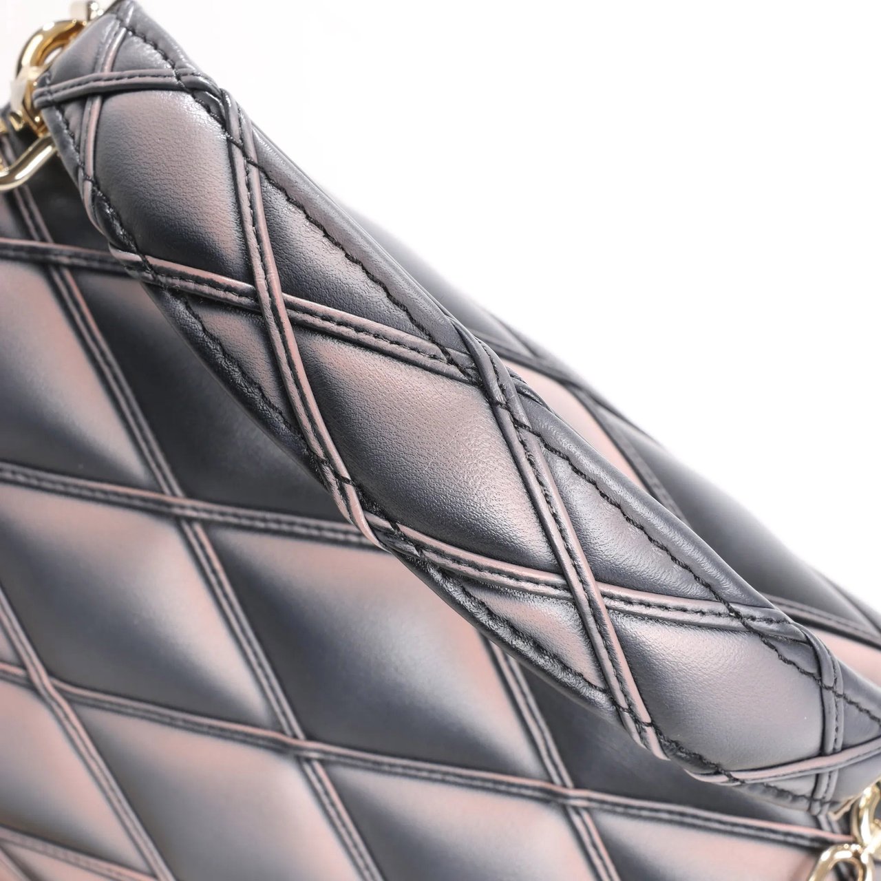 Louis Vuitton Louis Vuitton GO-14MM Malletage Crossbody Bag in Black x Pink M23569 Divers