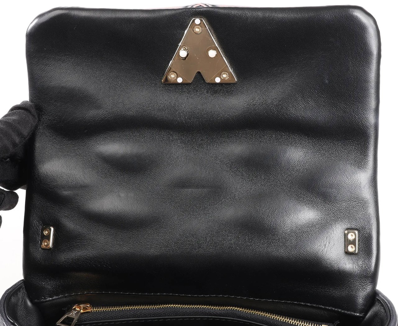 Louis Vuitton Louis Vuitton GO-14MM Malletage Crossbody Bag in Black x Pink M23569 Divers