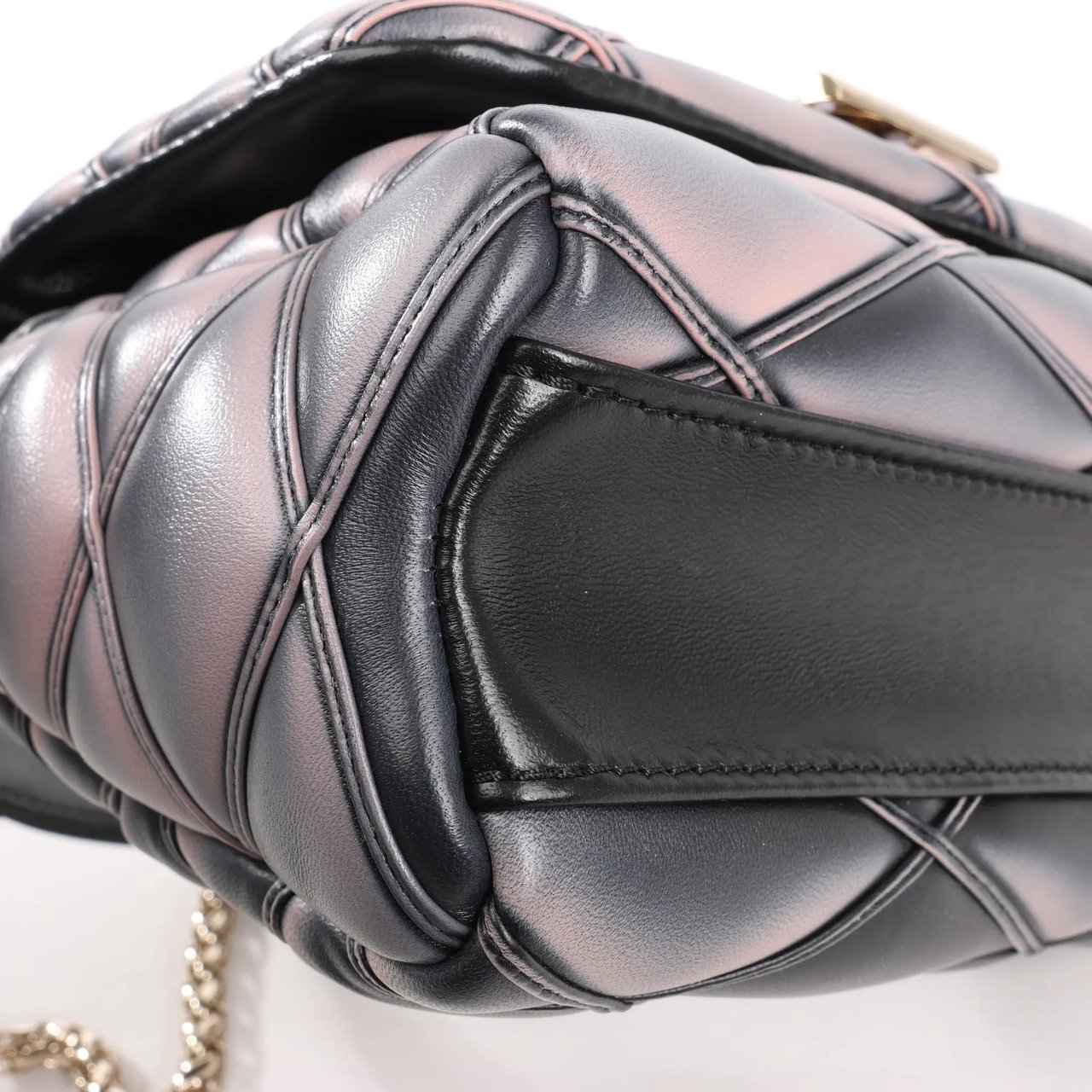 Louis Vuitton Louis Vuitton GO-14MM Malletage Crossbody Bag in Black x Pink M23569 Divers