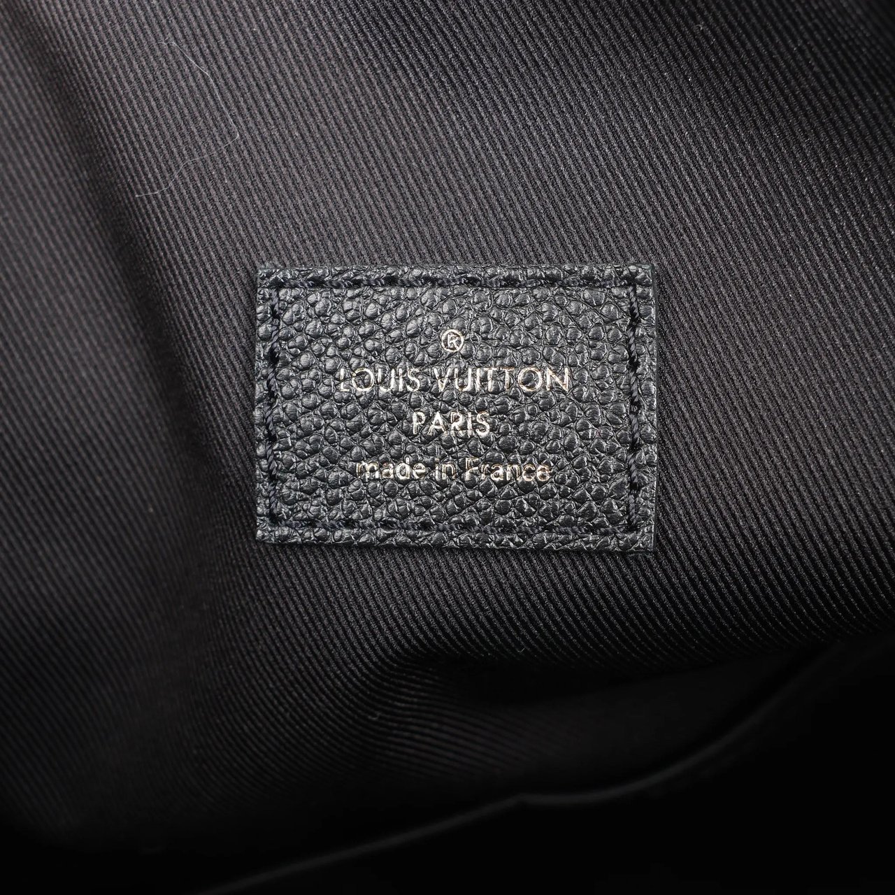 Louis Vuitton Louis Vuitton Pontheiu Monogram Empreinte Shoulder Bag in Black M43719 Zwart