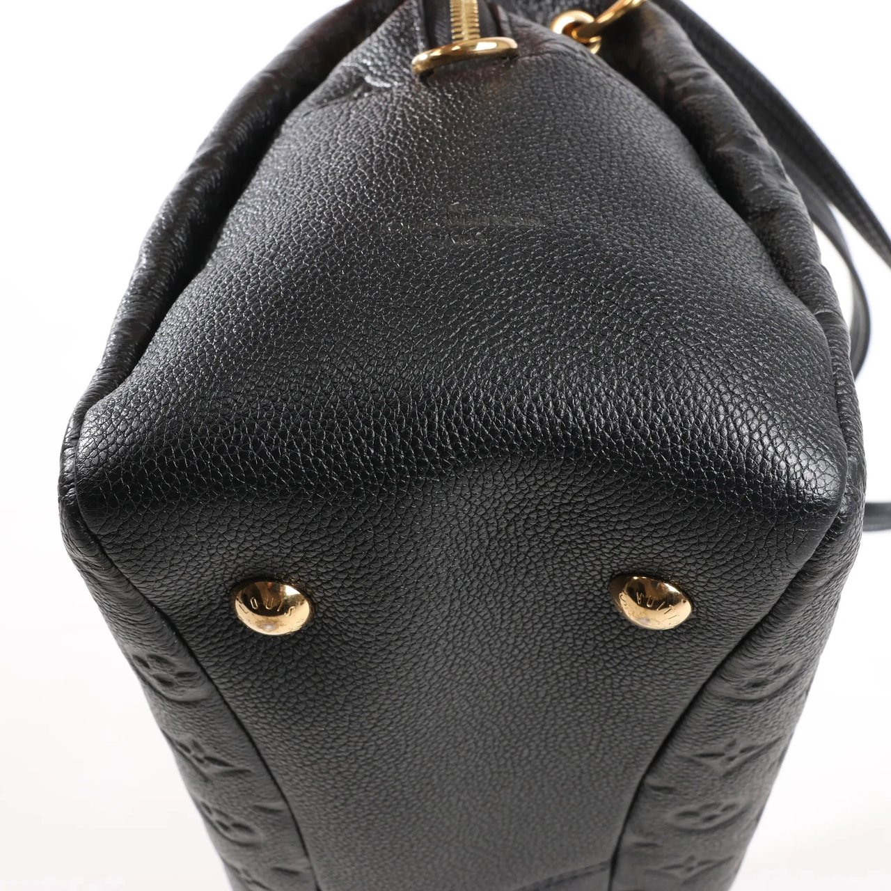 Louis Vuitton Louis Vuitton Pontheiu Monogram Empreinte Shoulder Bag in Black M43719 Zwart