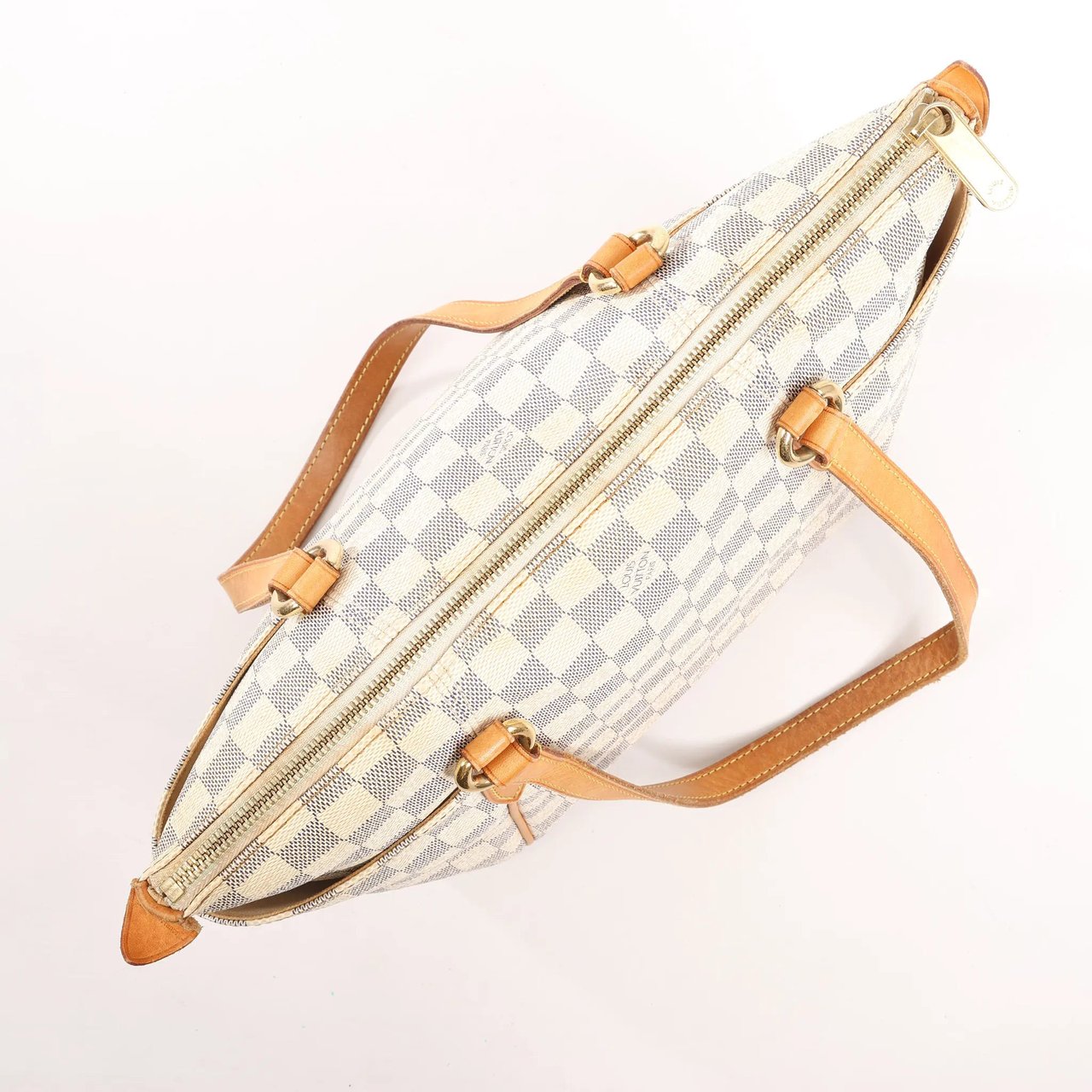 Louis Vuitton Louis Vuitton Totally PM Damier Azur Shoulder Bag in Beige N41280 Beige