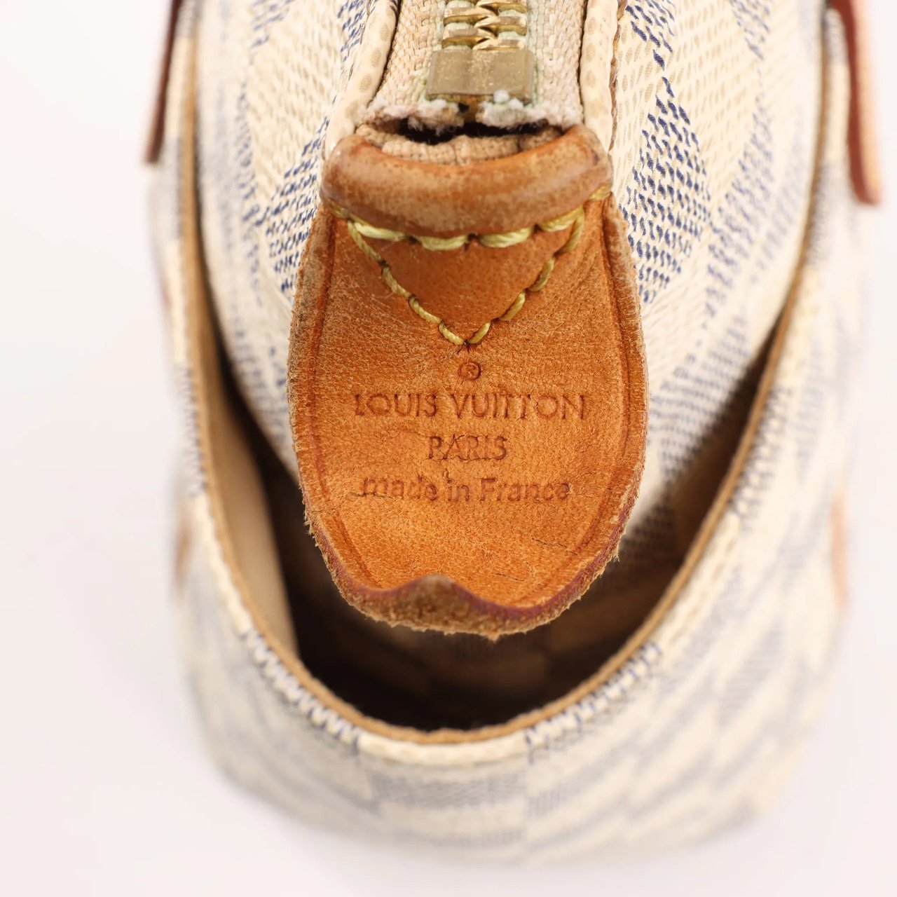 Louis Vuitton Louis Vuitton Totally PM Damier Azur Shoulder Bag in Beige N41280 Beige