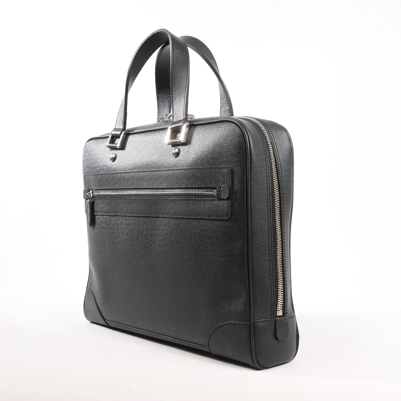 Louis Vuitton Louis Vuitton Porte Alexander Taiga Leather Handbag in Black M31162 Zwart