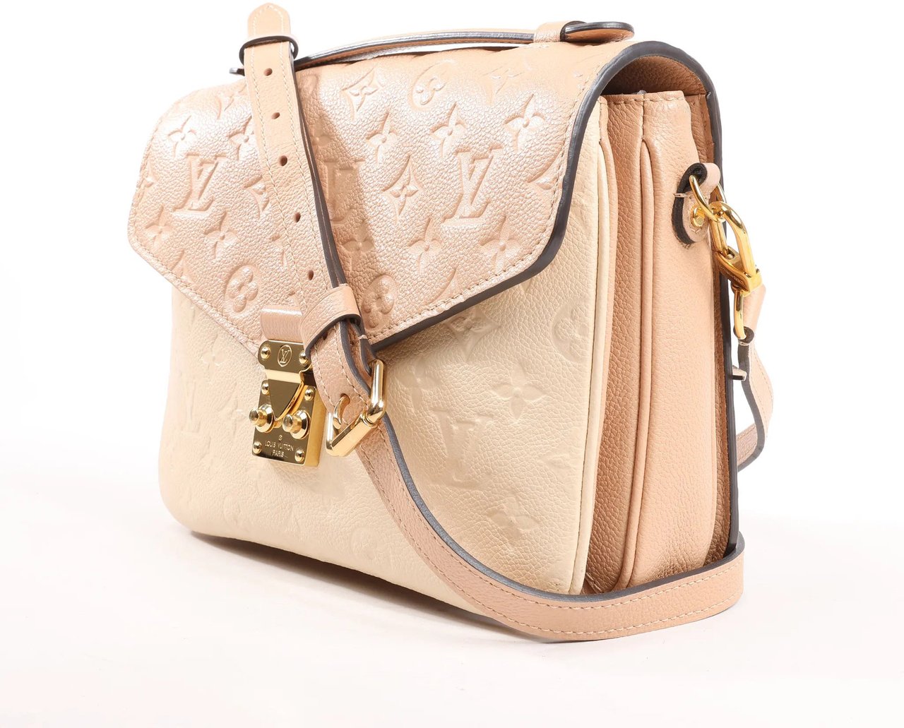 Louis Vuitton Louis Vuitton Pochette Metis MM Monogram Empreinte Crossbody Bag in Pink M44300 Roze