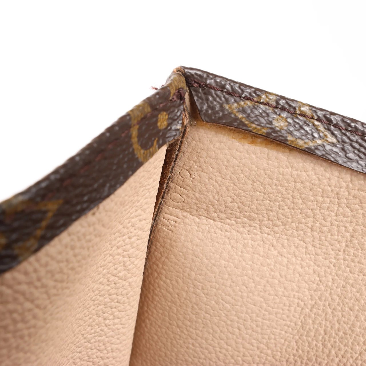 Louis Vuitton Louis Vuitton Sac Plat GM Monogram Canvas Handbag in Brown M51140 Bruin