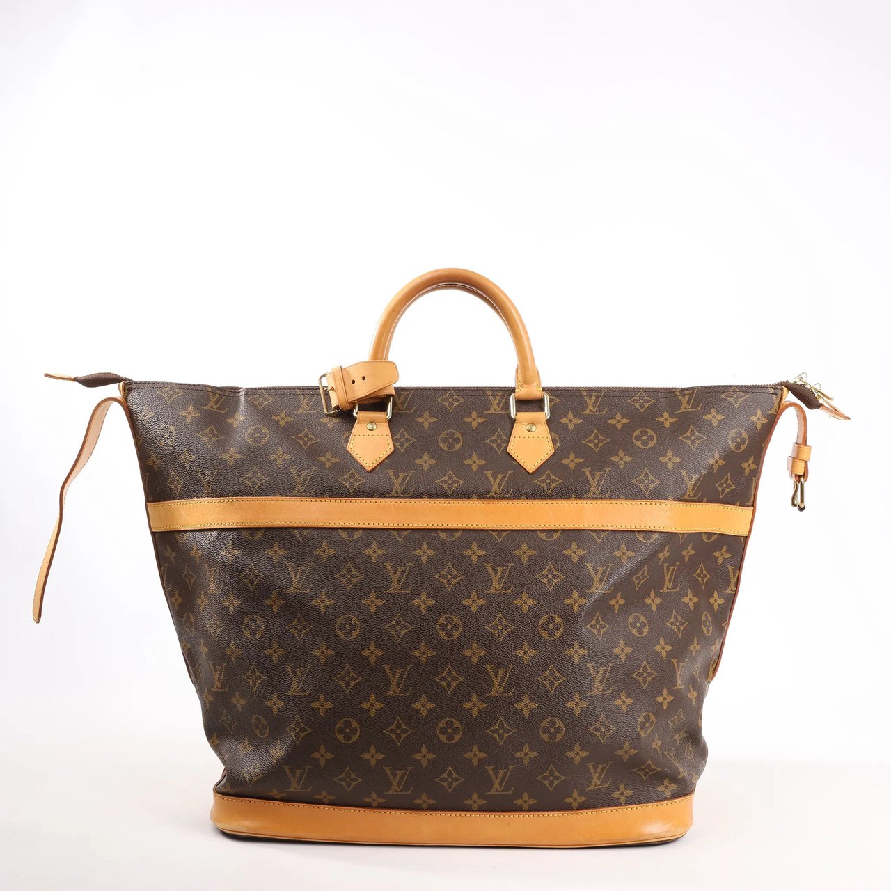 Louis Vuitton Louis Vuitton Cruiser 40 Monogram Canvas Travel Bag in Brown M41139 Bruin