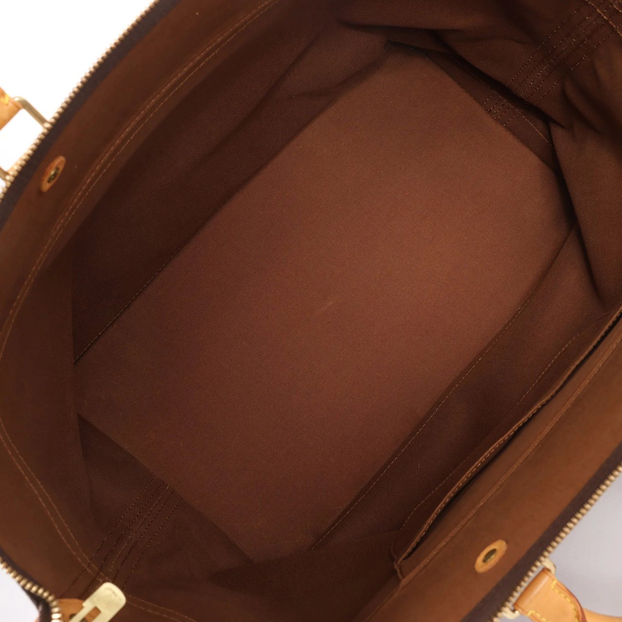 Louis Vuitton Louis Vuitton Cruiser 40 Monogram Canvas Travel Bag in Brown M41139 Bruin