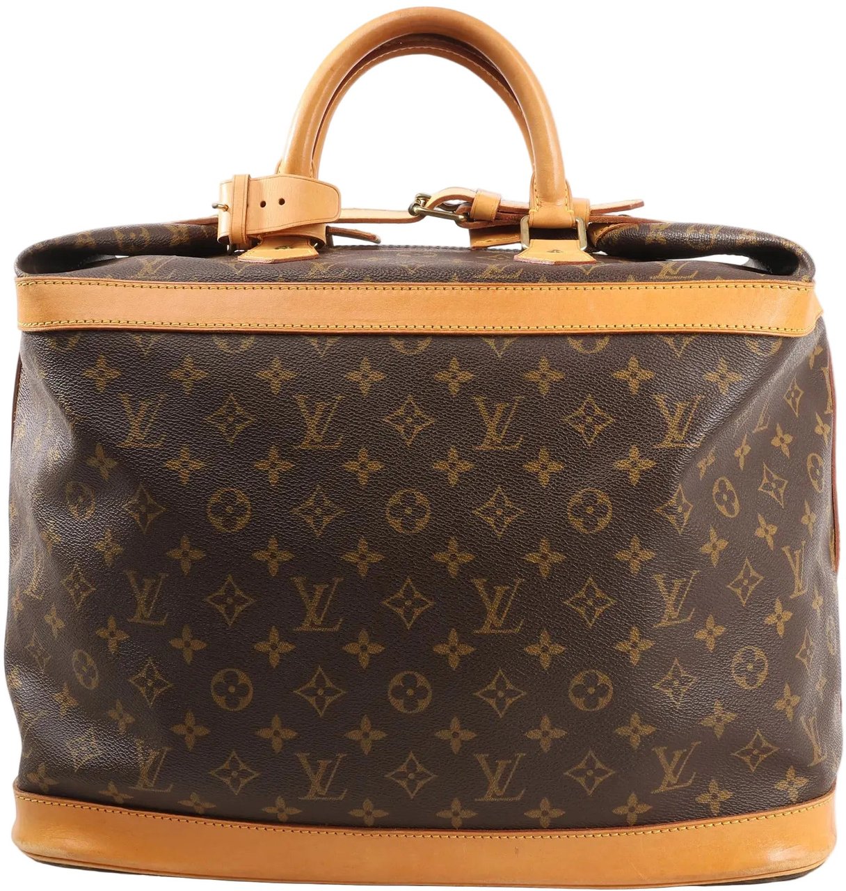 Louis Vuitton Louis Vuitton Cruiser 40 Monogram Canvas Travel Bag in Brown M41139 Bruin