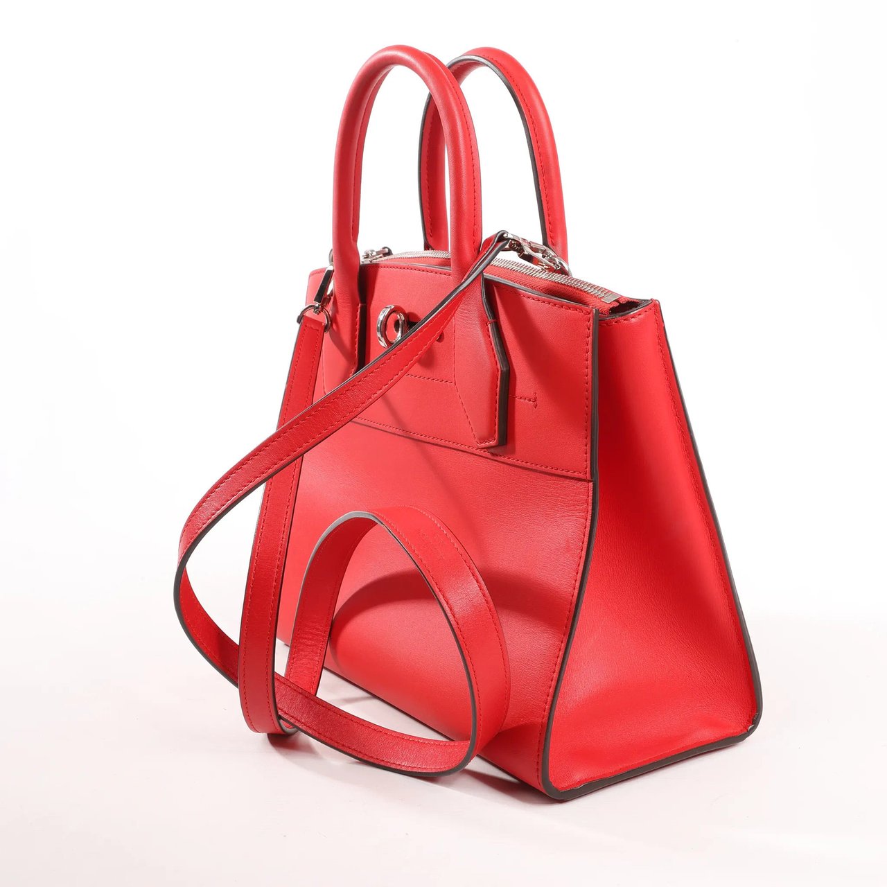 Louis Vuitton Louis Vuitton City Steamer PM Taurillon 2Way Handbag in Red M51030 Divers