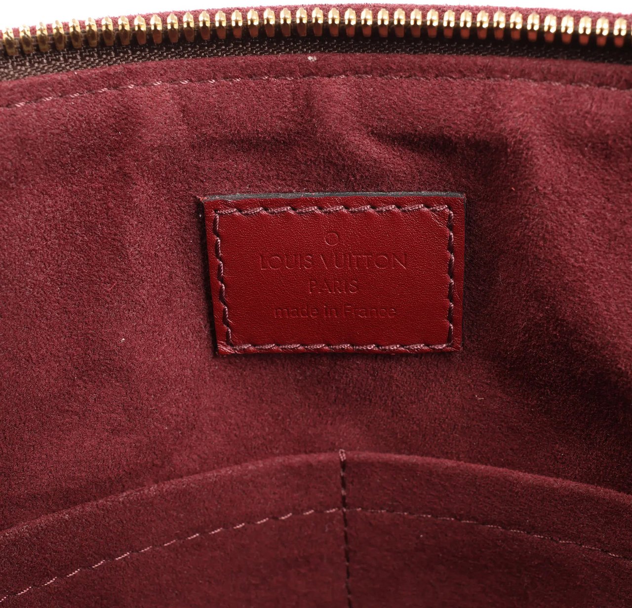 Louis Vuitton Louis Vuitton Flower MM Monogram Shoulder Bag in Brown x Burgundy M44348 Bruin