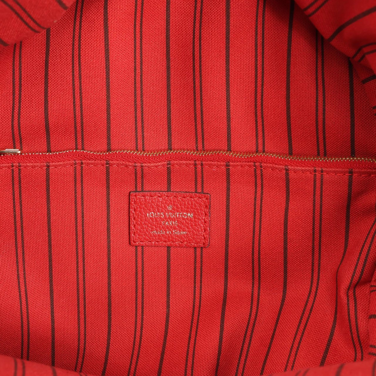 Louis Vuitton Louis Vuitton Sorbonne Monogram Empreinte Backpack in Red M44015 Divers