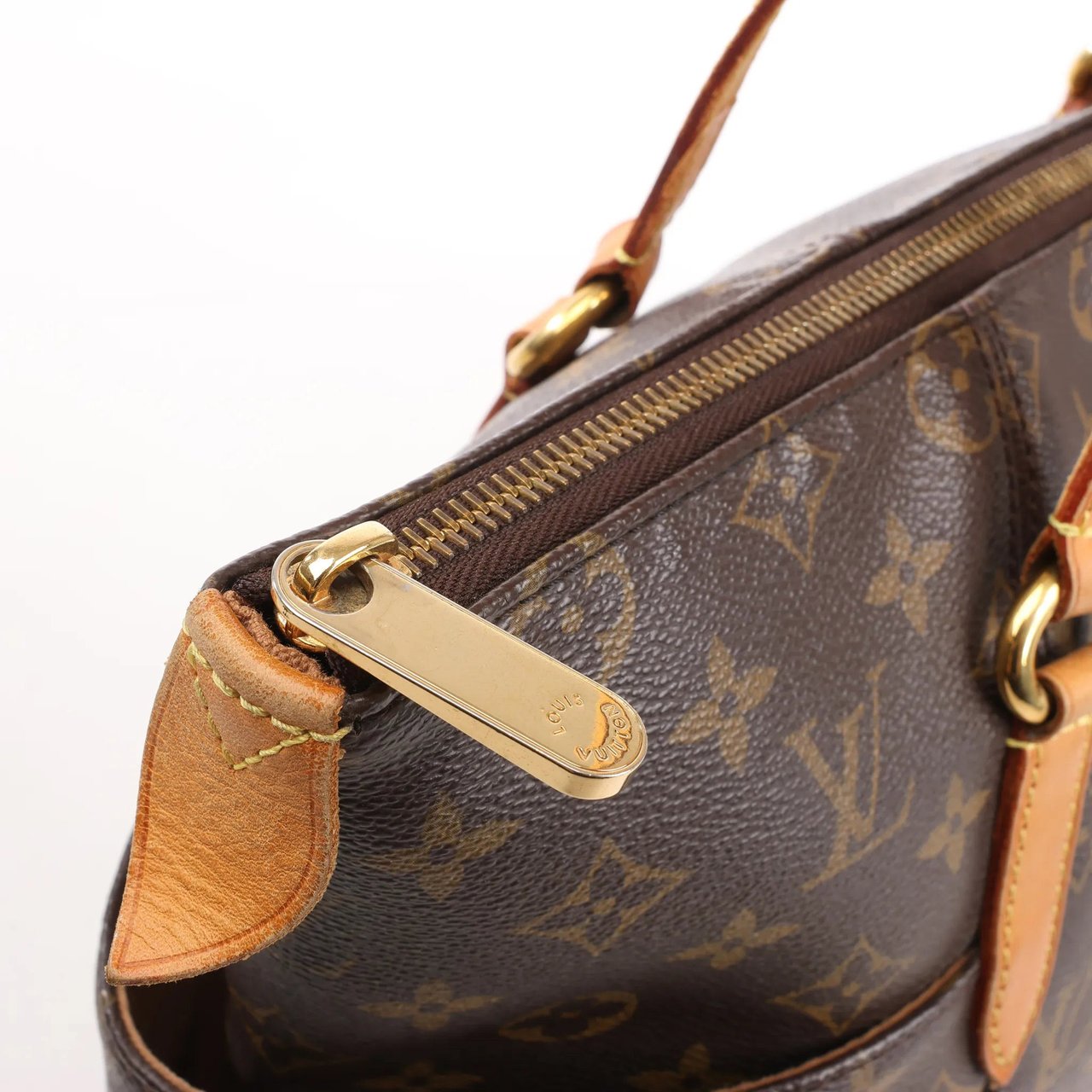 Louis Vuitton Louis Vuitton Totally PM Monogram Canvas Shoulder Bag in Brown M56688 Bruin