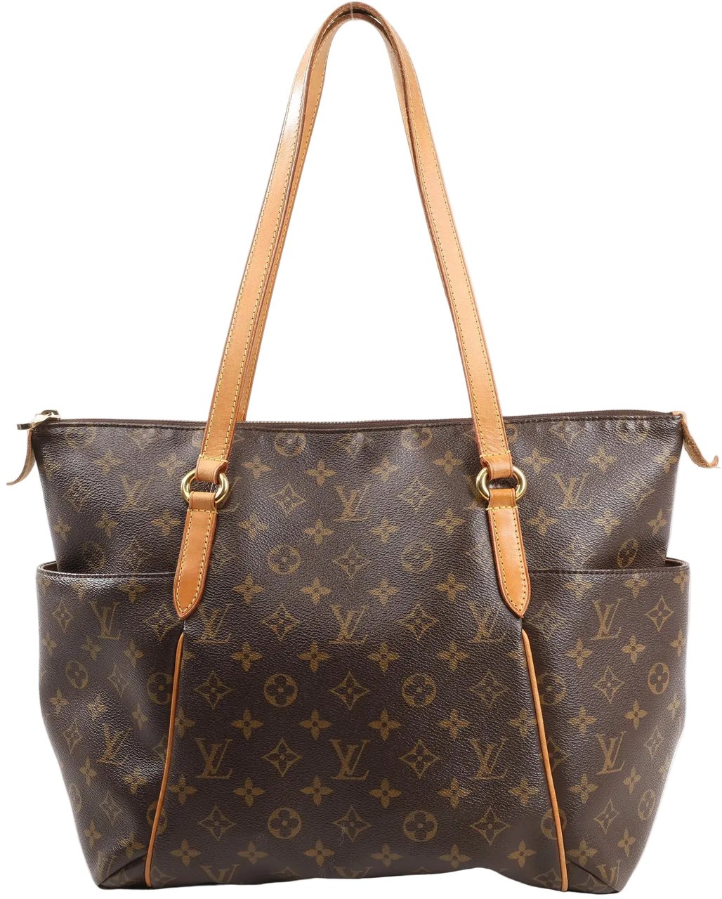 Louis Vuitton Louis Vuitton Totally PM Monogram Canvas Shoulder Bag in Brown M56688 Bruin