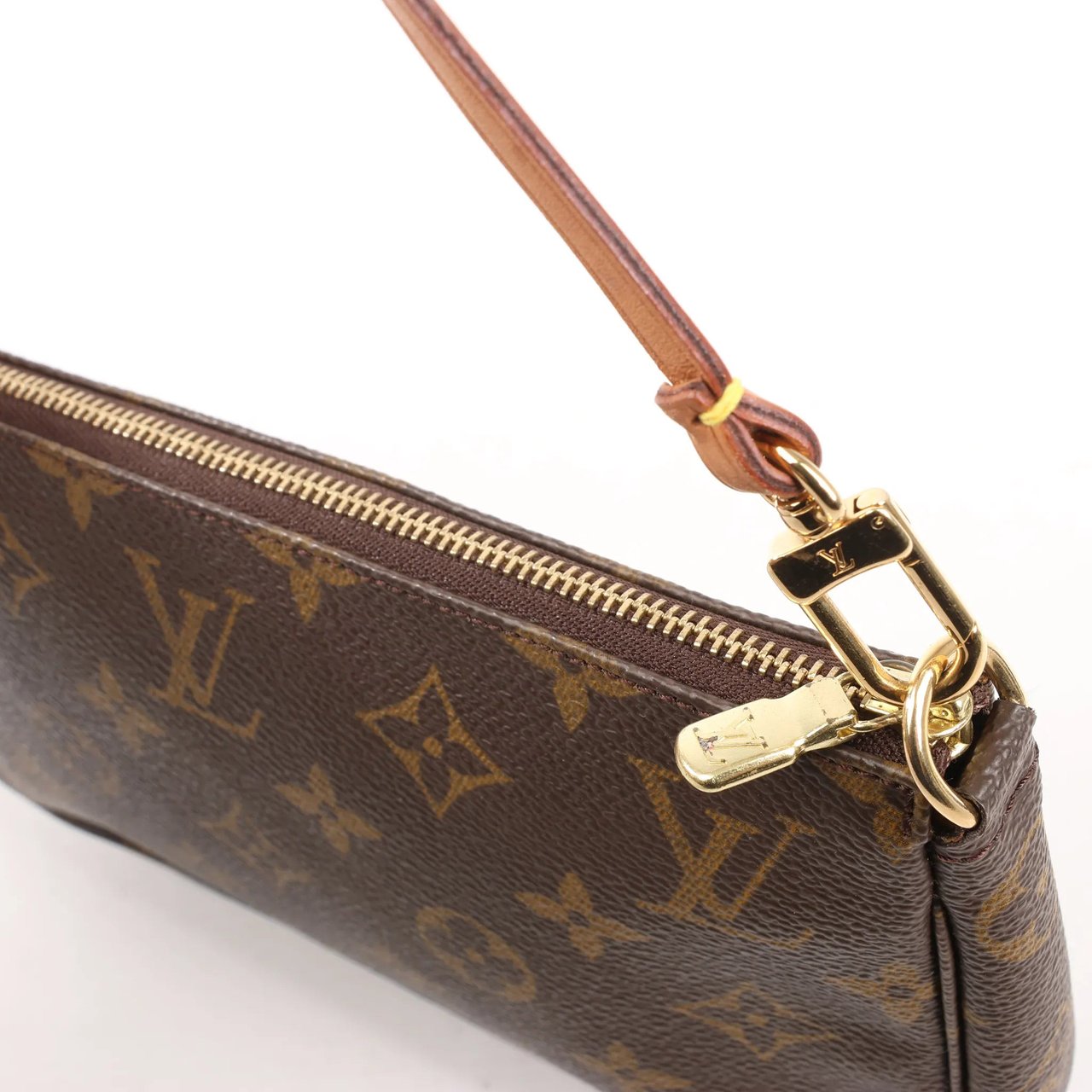 Louis Vuitton Louis Vuitton Pochette Accessoir Monogram Canvas Handbag in Brown M51980 Bruin