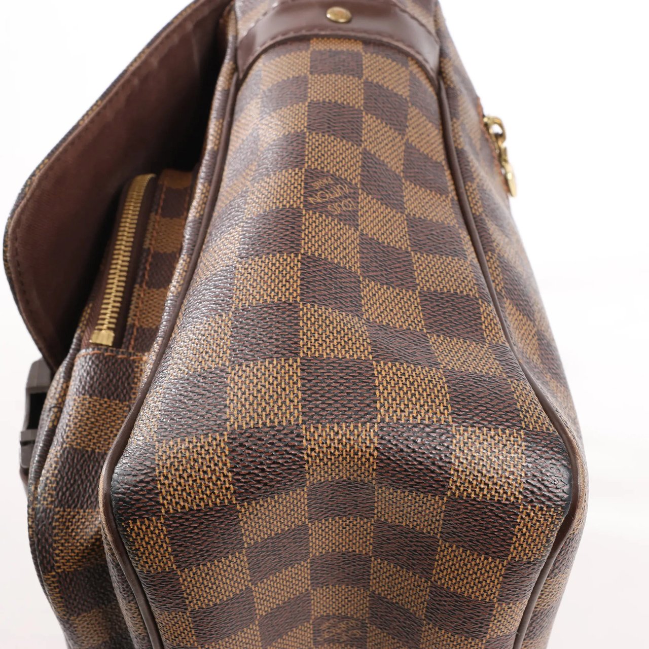 Louis Vuitton Louis Vuitton Melville Damier Ebene Crossbody Bag in Brown N51125 Bruin