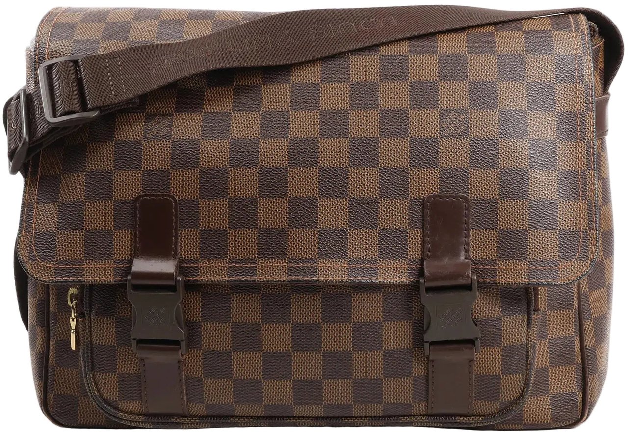 Louis Vuitton Louis Vuitton Melville Damier Ebene Crossbody Bag in Brown N51125 Bruin