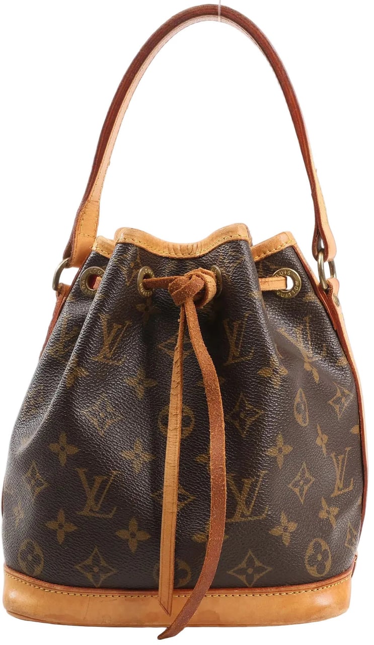 Louis Vuitton Louis Vuitton Noe Mini Monogram Canvas Shoulder Bag in Brown M99162 Bruin