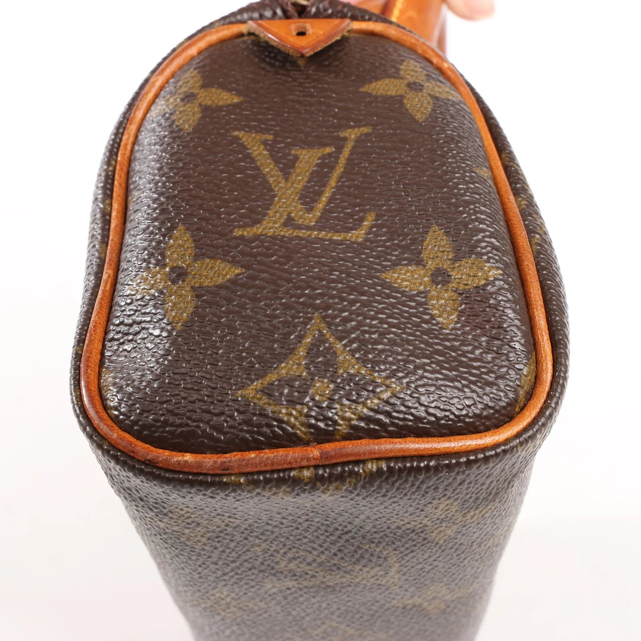 Louis Vuitton Louis Vuitton Speedy Nano Monogram Handbag in Brown M41534 Bruin