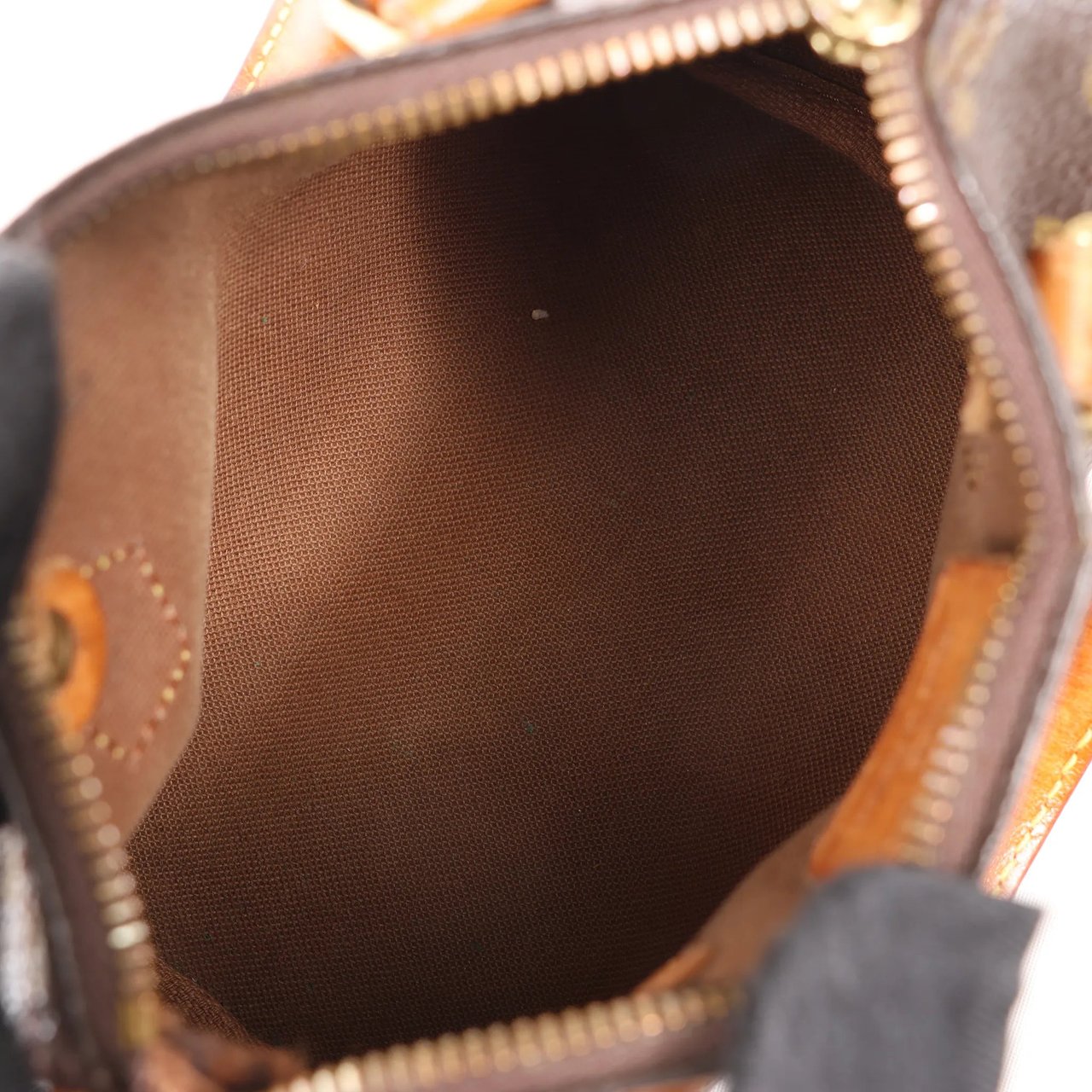 Louis Vuitton Louis Vuitton Speedy Nano Monogram Handbag in Brown M41534 Bruin