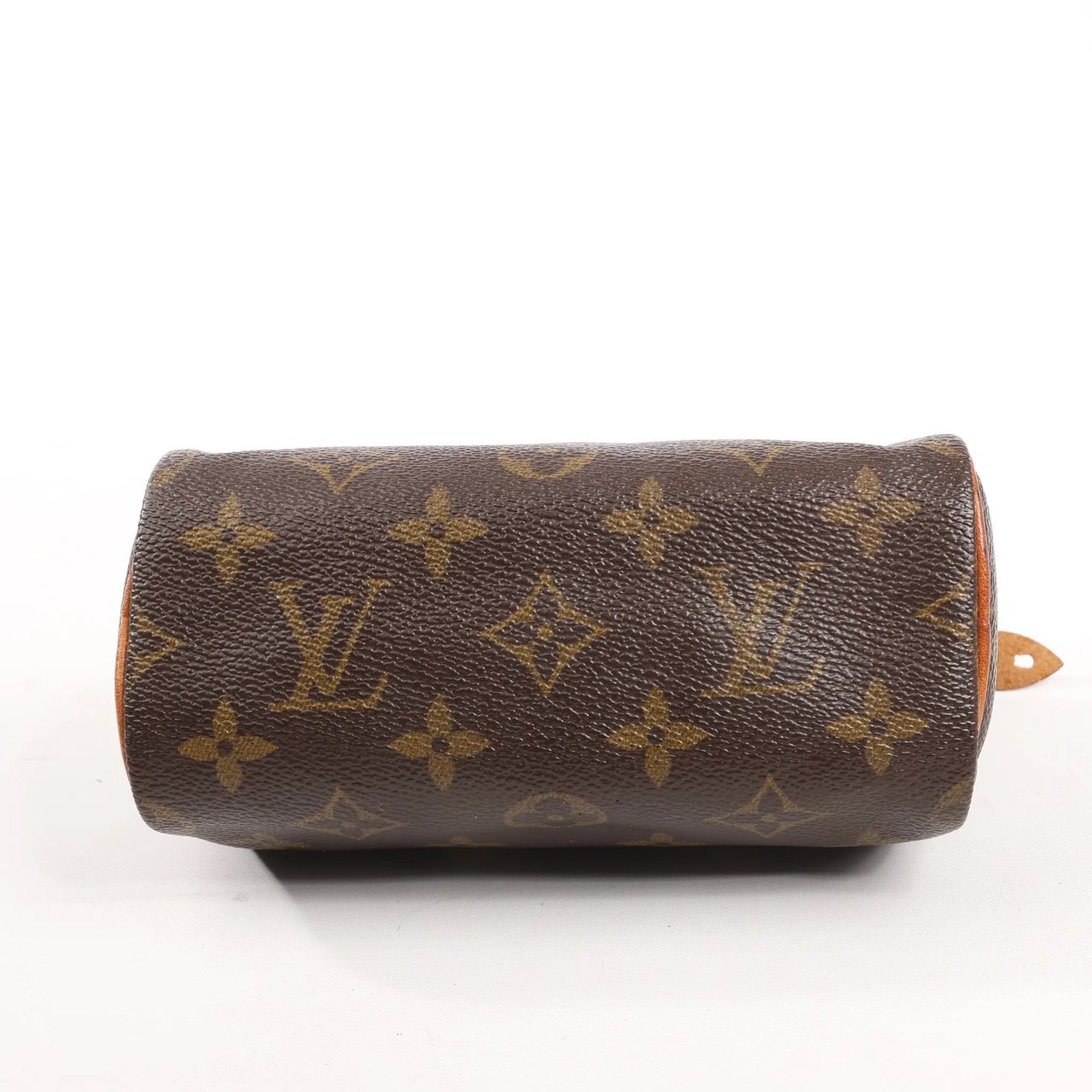 Louis Vuitton Louis Vuitton Speedy Nano Monogram Handbag in Brown M41534 Bruin