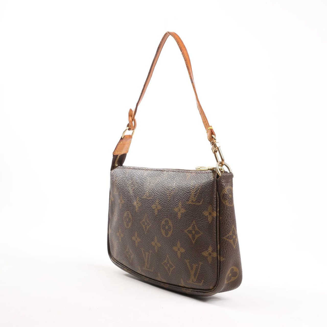Louis Vuitton Louis Vuitton Pochette Accessoir Monogram Canvas Handbag in Brown M51980 Bruin