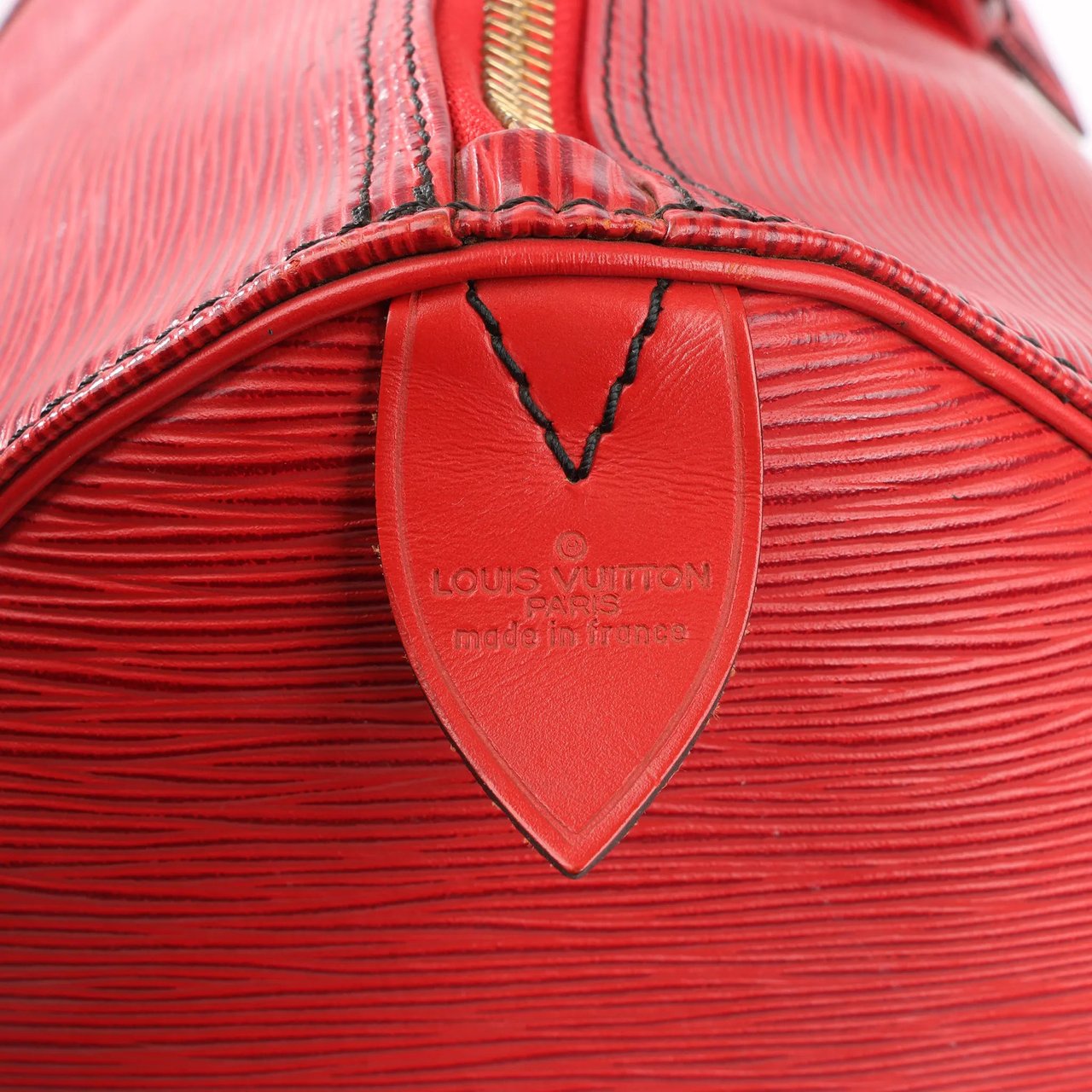 Louis Vuitton Louis Vuitton Keepall 55 Epi Leather Travel Bag in Red M42957 Divers