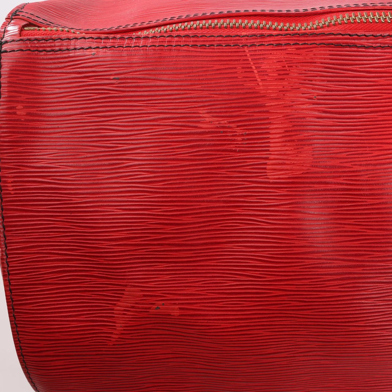 Louis Vuitton Louis Vuitton Keepall 55 Epi Leather Travel Bag in Red M42957 Divers
