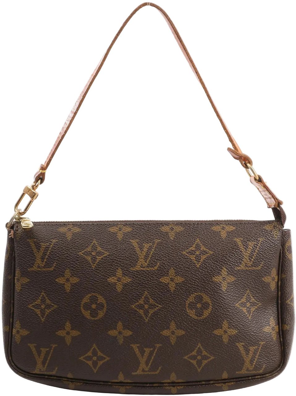 Louis Vuitton Louis Vuitton Pochette Accessoir Monogram Canvas Handbag in Brown M51980 Bruin