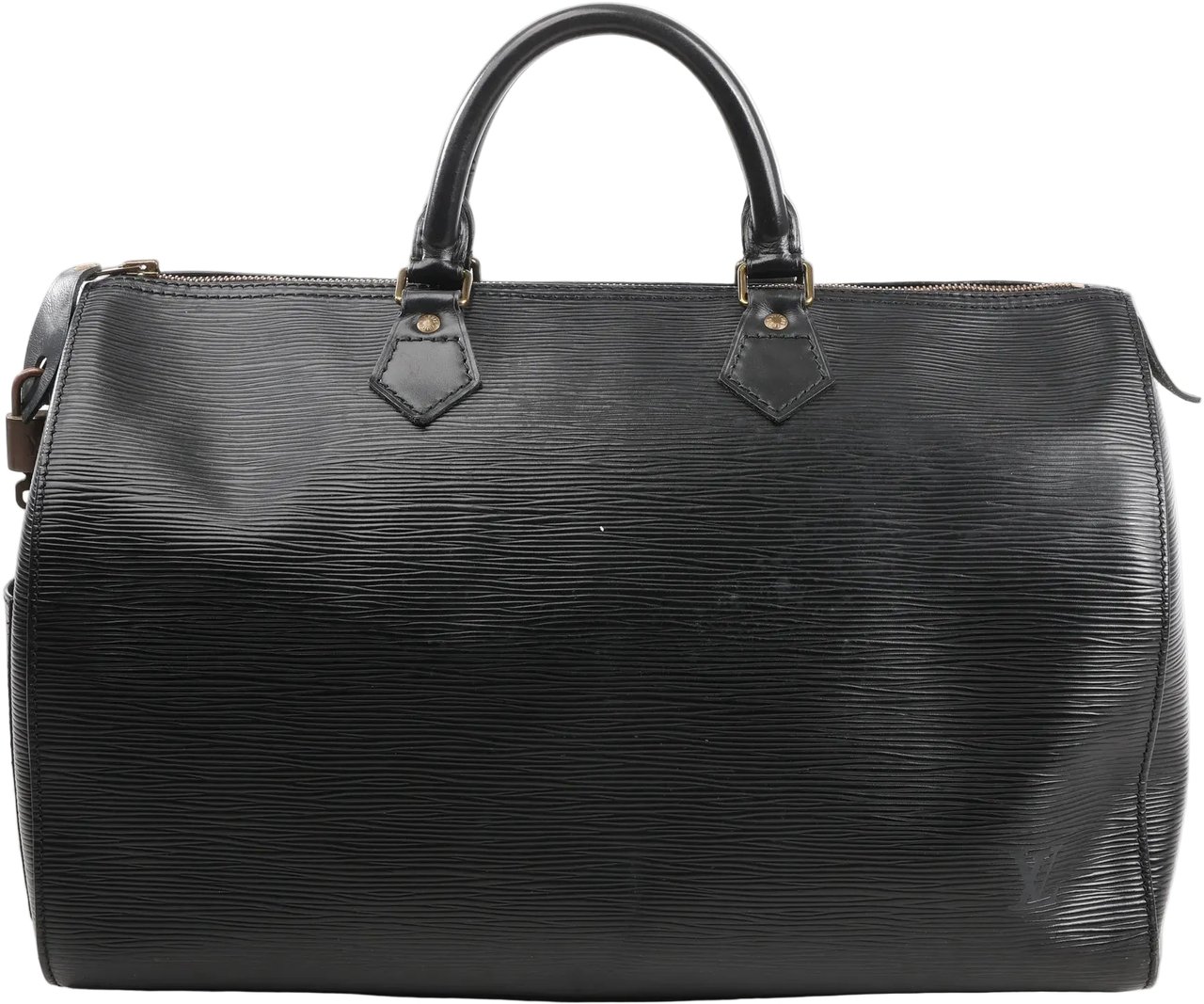 Louis Vuitton Louis Vuitton Speedy 35 Epi Leather Handbag in Black M42992 Zwart