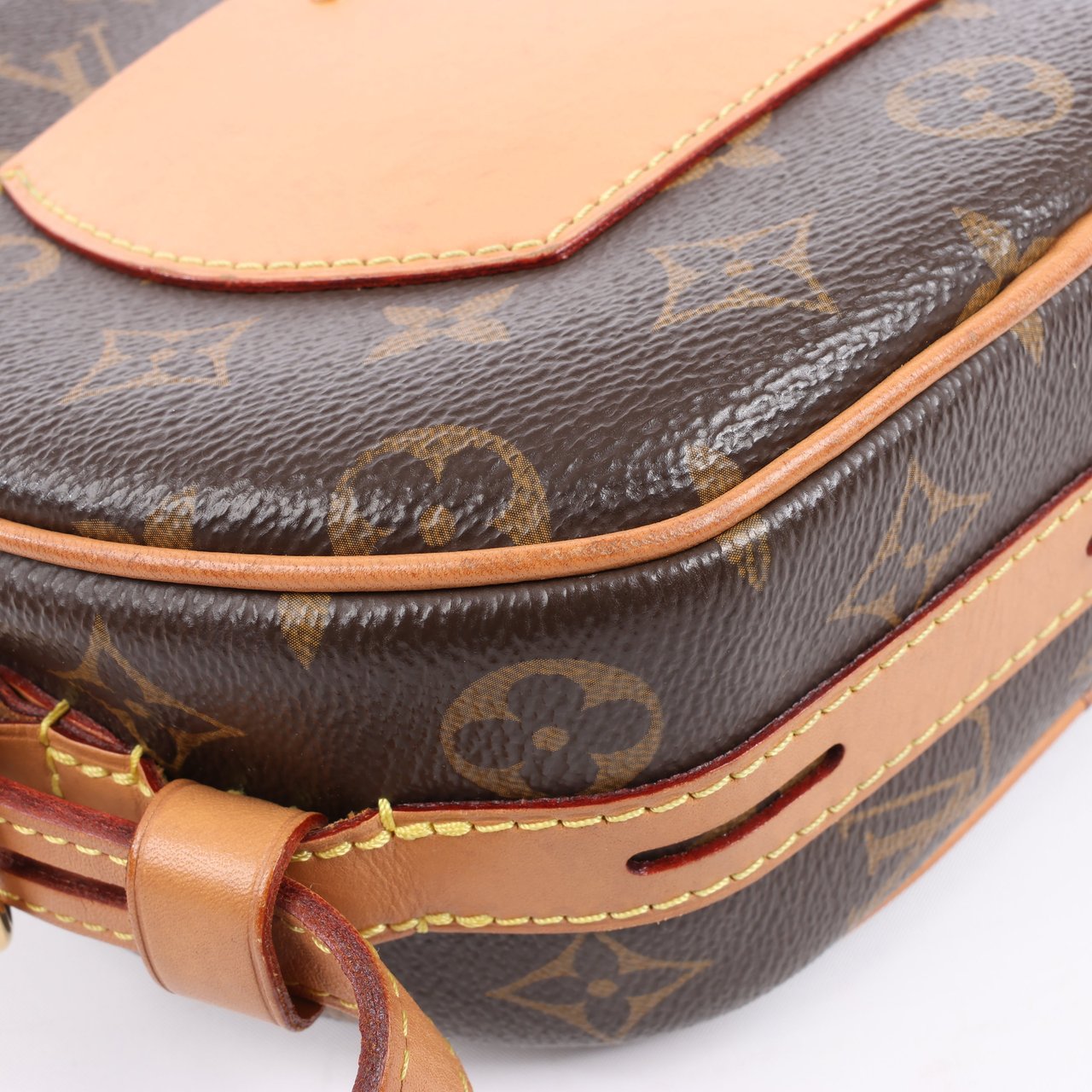 Louis Vuitton Louis Vuitton Boite Chapeau Souple MM Monogram Leather Sholder Bag M45647 Bruin