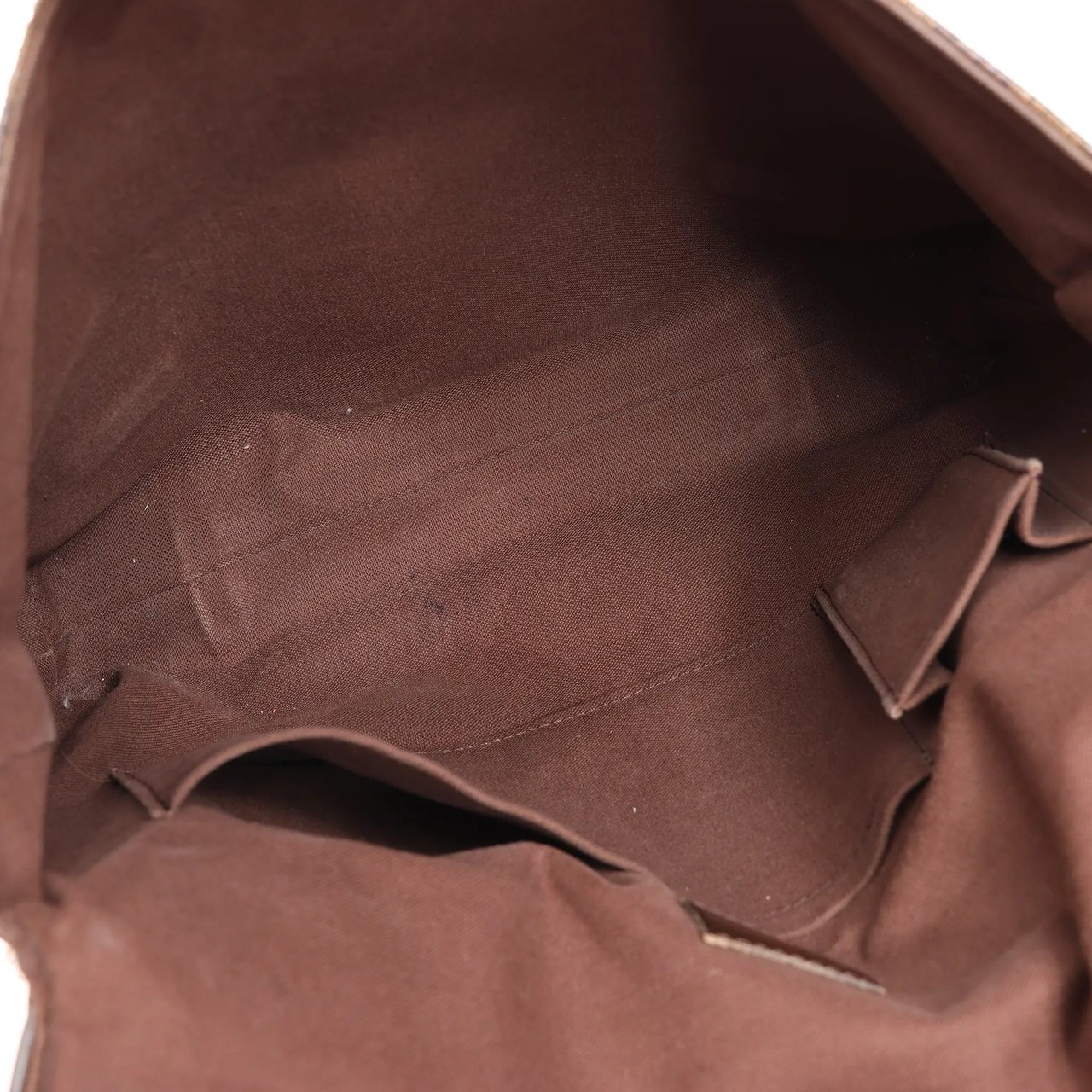 Louis Vuitton Louis Vuitton Damier Ebene Brooklyn MM Crossbody Bag in Brown N51211 Bruin