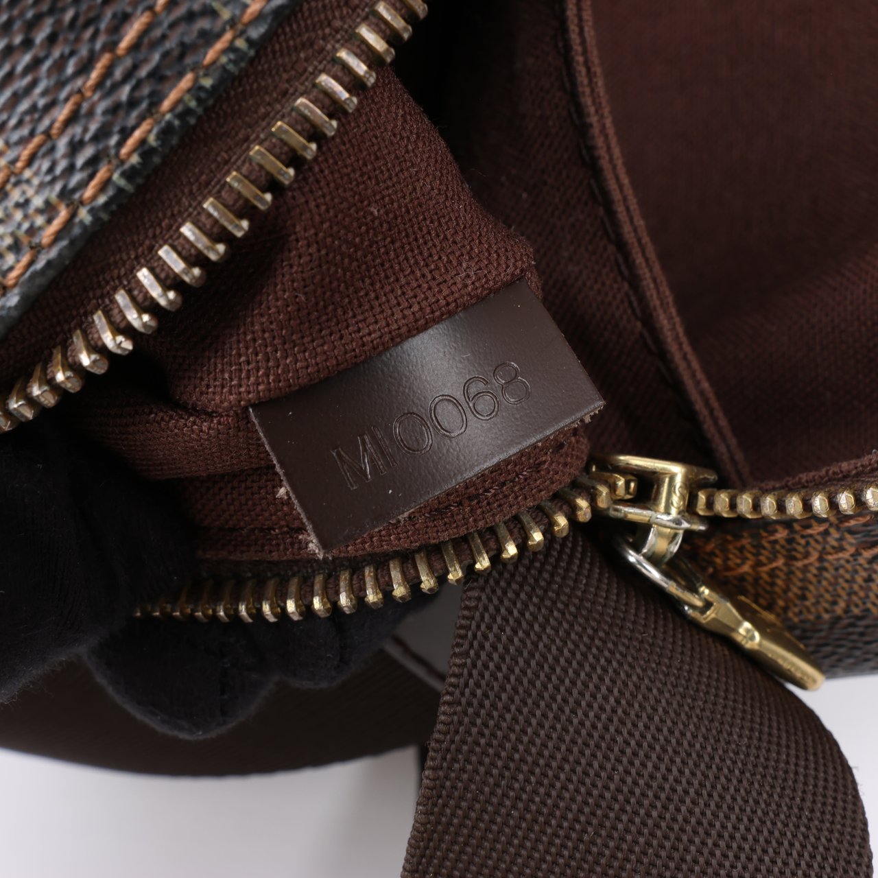 Louis Vuitton Louis Vuitton Damier Ebene Olav PM Crossbody Bag N41442 Bruin